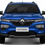dianteira do Kwid Outsider 2023