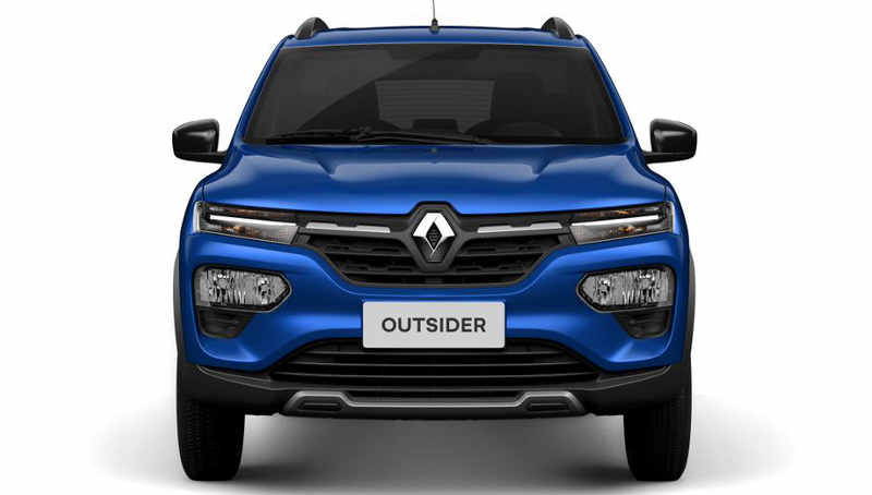 Renault/Divulgação dianteira do Kwid Outsider 2023