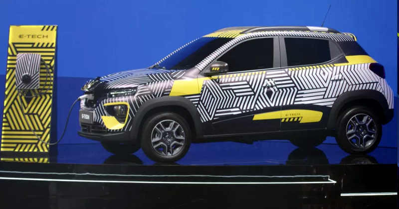 Reprodução da coletiva de imprensa da Renault - 20/01/2022 Renault Kwid E-Tech