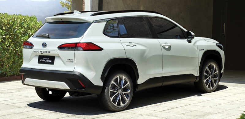 Toyota/Divulgação Corolla Cross XRX Hybrid 2023