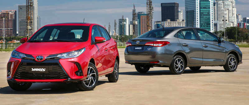Toyota/Divulgação Toyota Yaris 2023