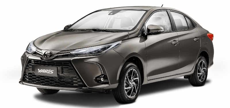 Toyota/Divulgação Toyota Yaris XLS sedã 2023