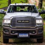 dianteira da nova Ram 3500 Longhorn Limited