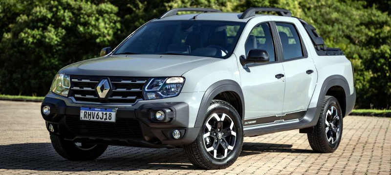 Renault/Divulgação picape Renault Oroch 2023