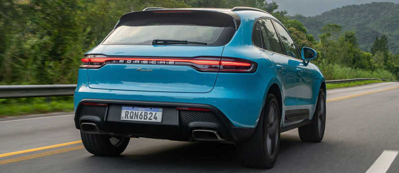 Porsche/Divulgação Foto do novo Porsche Macan 2023