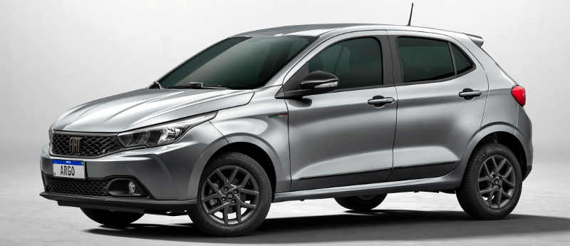 Fiat/Divulgação Fiat Argo Drive com pacote S-Design