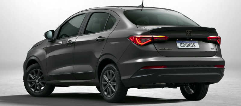 Fiat/Divulgação Fiat Cronos Drive S-Design 2023