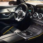 Interior da Mercedes-AMG GLC 43 4MATIC Coupé