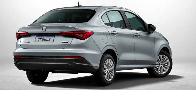 Fiat/Divulgação Fiat Cronos Drive 1.0