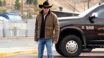 Kevin Costner e a sua Ram na série Yellowstone, da Paramount