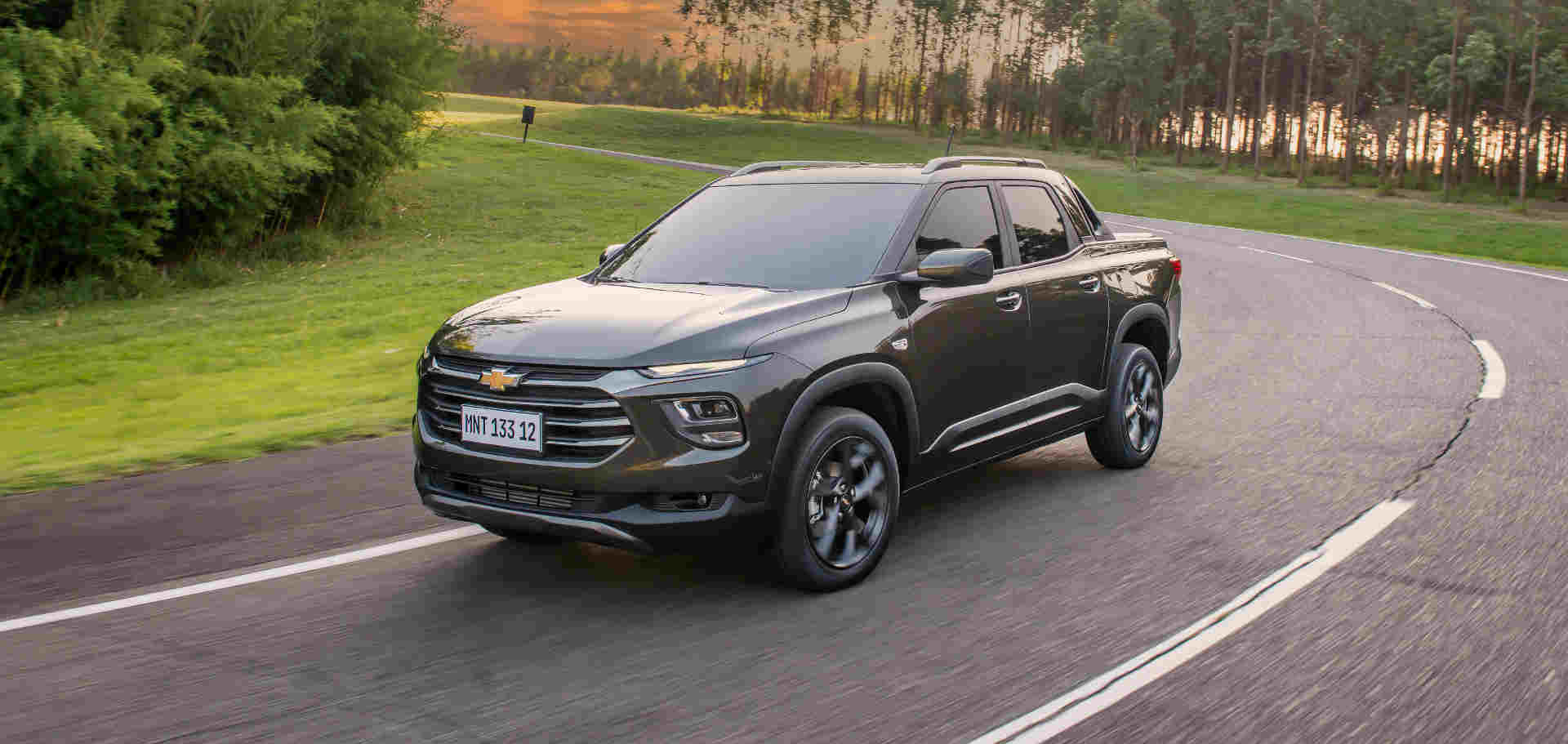 Foto de capa da nova Chevrolet Montana 2024