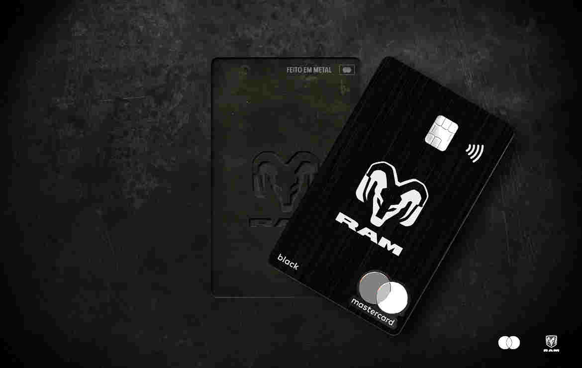 Foto de capa do cartão de crédito Ram Mastercard Black