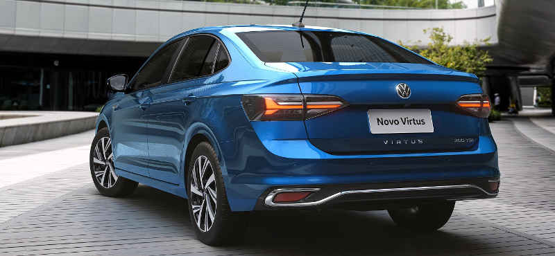 Volkswagen/Divulgação Volkswagen Virtus 2023 200 TSI