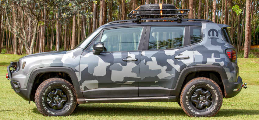 Jeep/Divulgação Foto do Jeep Renegade off-road da Mopar