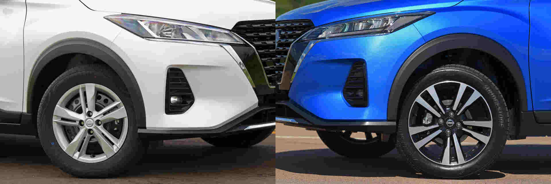 Foto de capa das rodas e pneus do Nissan Kicks