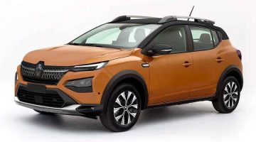 Imagem mostra o design do novo SUV Renault