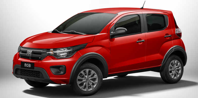 Fiat/Divulgação Foto do Fiat Mobi Like 2023