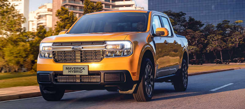 Ford/Divulgação Foto da picape Ford Maverick Hybrid