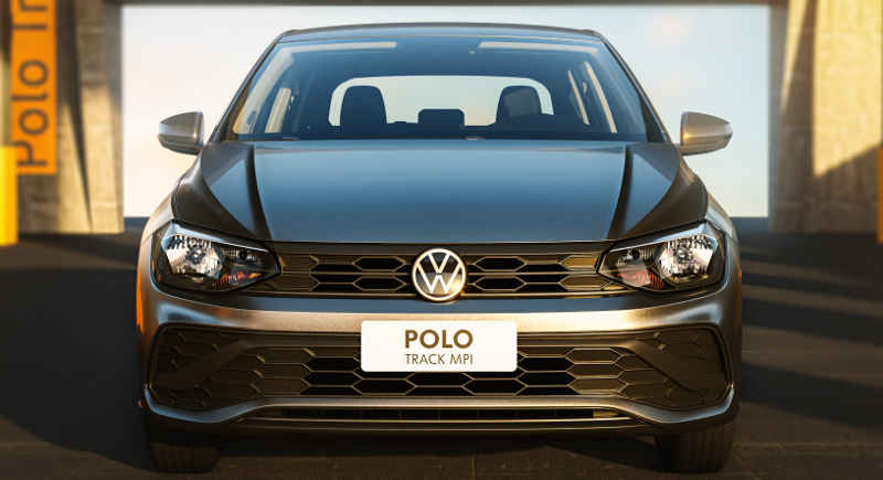 Volkswagen/Divulgação dianteira do VW Polo Track