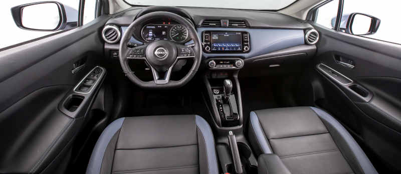 Nissan/Divulgação Foto do Painel do Nissan Versa Exclusive 2024