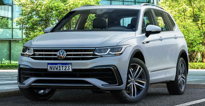 Volkswagen/Divulgação Foto do Volkswagen Tiguan Allspace R-Line 2024