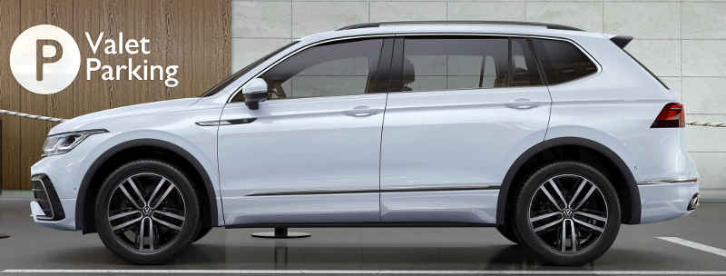 Volkswagen/Divulgação Foto do Volkswagen Tiguan Allspace R-Line com 7 lugares