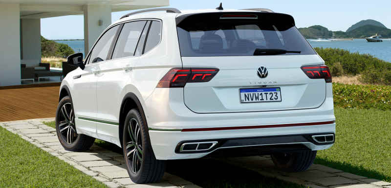 Volkswagen/Divulgação Foto do Volkswagen Tiguan Allspace R-Line