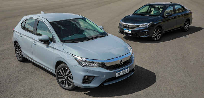 Honda/Divulgação Foto da linha Honda City 2024