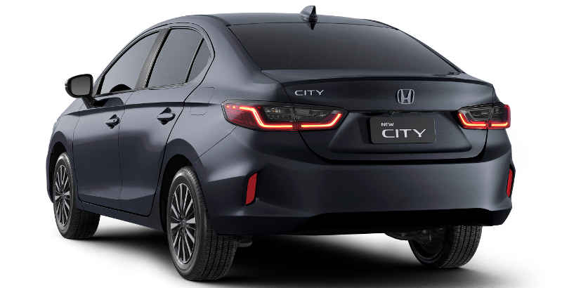 Honda/Divulgação Foto do Honda City LX sedã 2024, com câmbio CVT