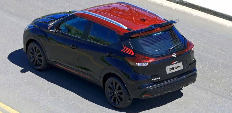 Nissan/Divulgação Foto do teto do Kicks XPlay 2024