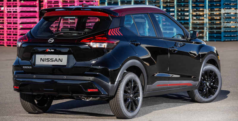 Nissan/Divulgação Foto da traseira do Nissan Kicks XPlay 2024