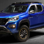 Foto da dianteira da Fiat Titano New Holland