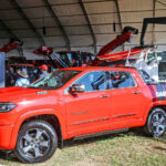Foto da Ram e da Case IH juntas na agricultura