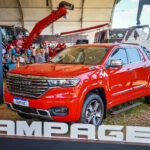 Foto da Rampage vermelha na Agrishow