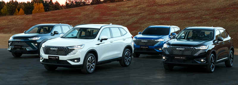 GWM/Divulgação Foto da linha GWM Haval H6 2025