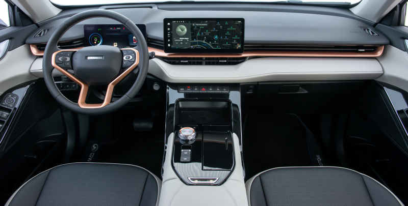 GWM/Divulgação Foto do painel do GWM Haval H6 PHEV19