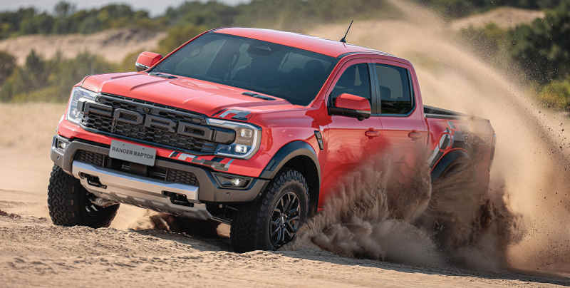 Foto da Ford Ranger Raptor