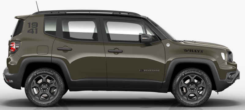 Foto da série especial Jeep Renegade Willys 2025