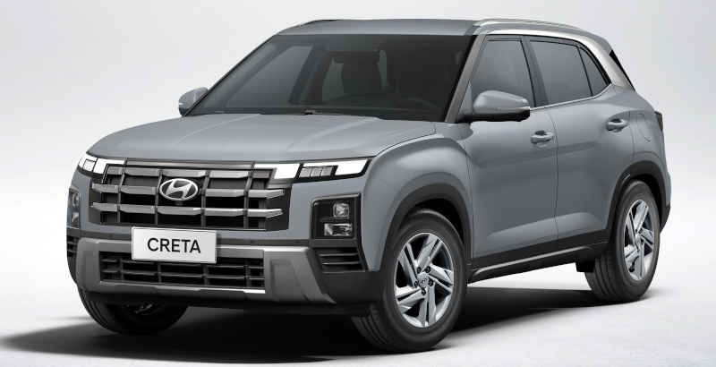 Hyundai/Divulgação Foto do Hyundai Creta Comfort 2025
