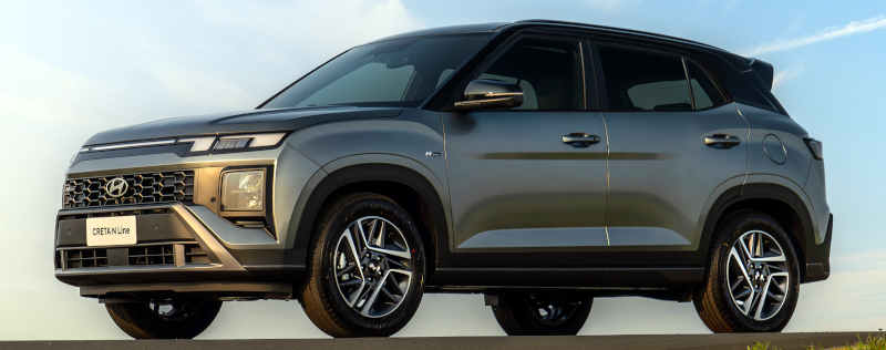 Foto do visual esportivo do Hyundai Creta N Line