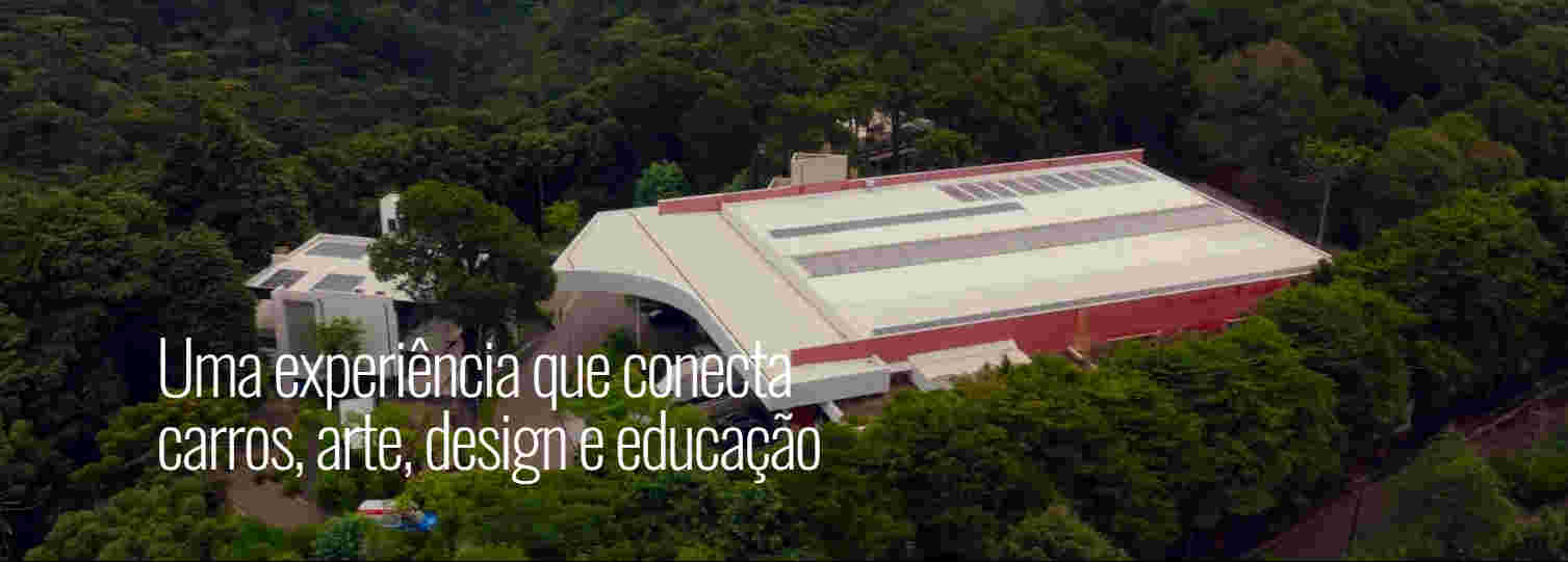 Foto aérea de capa do Museu Carde