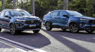Foto de capa dos Fiat Pulse híbrido e Fastback híbrido