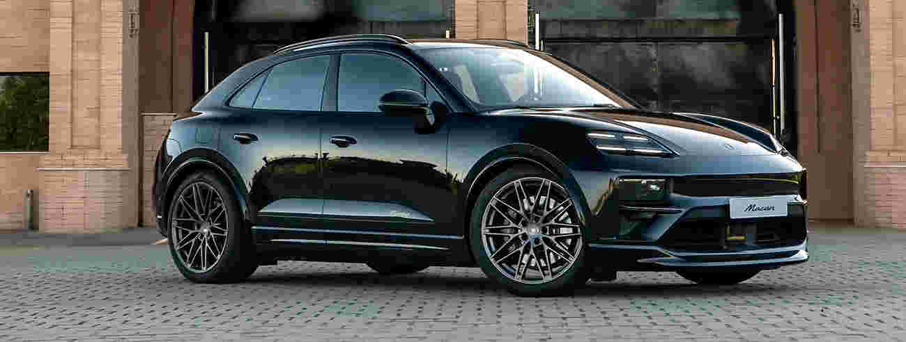 Foto de capa do Porsche Macan elétrico 2025