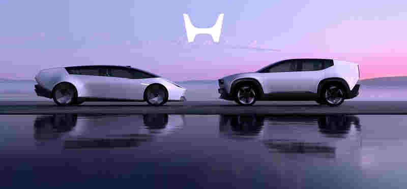 Foto de capa dos protótipos Honda 0 Saloon e Honda 0 SUV