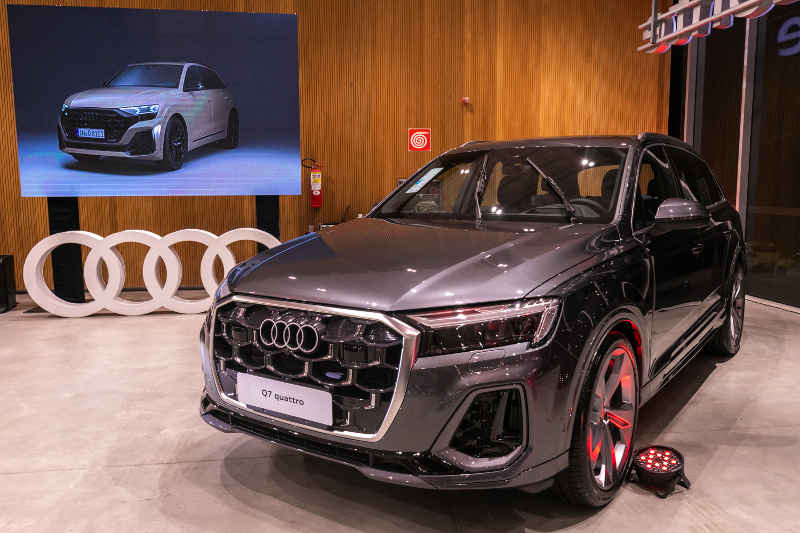 Foto do Audi Q7 na concessionária Audi Belo Horizonte