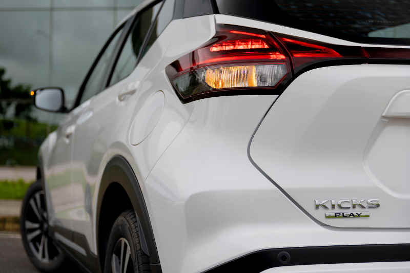 Nissan/Divulgação Foto da traseira do Nissan Kicks Play 2025