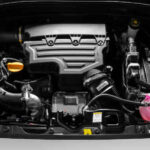 Foto do motor turbo híbrido flex do Fiat Fastback 2026