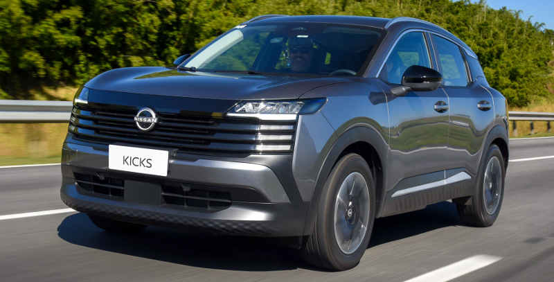 Foto do novo Nissan Kicks Advance 2026