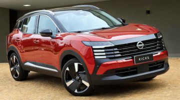Foto do novo Nissan Kicks Platinum 2026