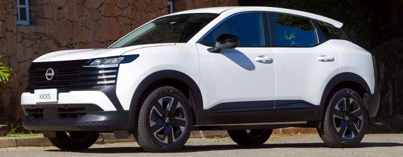 Foto do novo Nissan Kicks Sense 2026